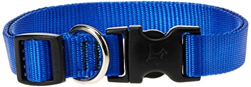 Picture of Lupine Collars & Leads 17501 LupinePet Basics 3/4" Blue 9-14" Adjustable Collar for Small Dogs (EA)