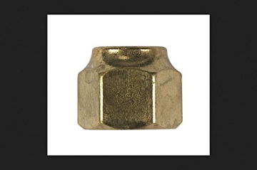 Picture of JMF COMPANY 4174249 JMF 1/4 in. Flare x 1/4 in. Dia. CTS Brass Forged Flare Nut (PK-5-EA)