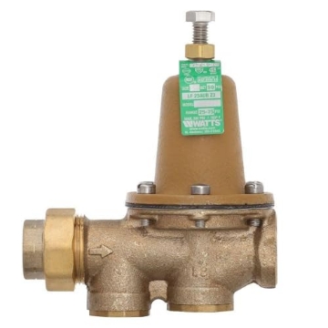 Picture of WATTS LF25AUB-Z3 3/4" Watts LF25AUB-Z3 Water Pressure Reducing Valve NPT Female Union x NPT Female, Polymer Seat, 3/4 Inch (EA)
