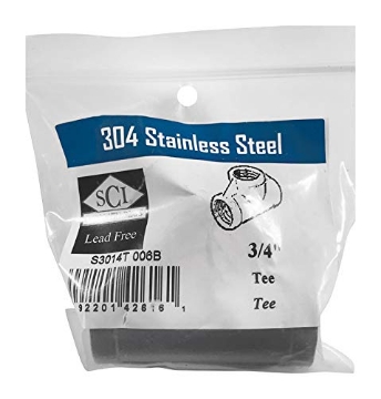 Picture of SMITH-COOPER 4638102440 Smith-Cooper International All Ends TEE 3/4" SS (EA)