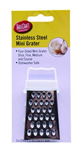Picture of TABLECRAFT PRODUCTS COMPANY INC SG100 Tablecraft, Small, Silver SG100 Mini Grater (EA)
