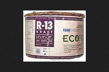 Picture of Unknown  GUARDIAN BUILDING PROD KR94E/Takfiberglass Ecoroll Fiberglass Insulation, Series: Ecoroll, Kraft Faced, R13 R Value, 3-1/2 In Thickness, 15 In Width, 32' Length, 40 Sq' Coverage, Brown, Standards: Greenguard Certified, Leed Eligible (EA)