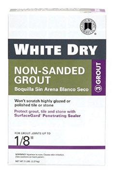 Picture of CUSTOM BUILDING PRODUCTS (FRT) WDG5-4 Custom Building Products WDG5-4 5 Lb White Dry Non-Sanded Tile Grout (PK-4-EA)