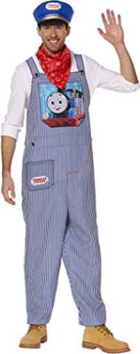 Picture of Morris Costumes ISD103434M InSpirit Designs Mens Adult Thomas & Friends Conductor Costume, Multicolored, M (EA)