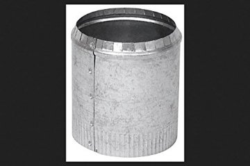 Picture of IMPERIAL BLADES INC GV0839-A Imperial Manufacturing 4 in. Dia. 30 Ga. Galvanized Steel Round Starting Collar (PK-6-EA)