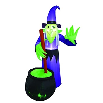 Picture of Celebrations MY-20W632 New Celebrations Four Season Witch and Cauldron Inflatable 6 FT (EA)