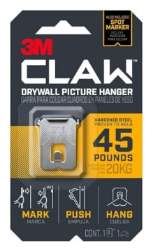 Picture of 3M 3PH45M-1ES 3M CLAW PIC Hanger 45LB 1PK (EA)