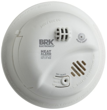 Picture of First Gear HD6135FB First Alert Hardwired Heat Alarm with Battery Backup, BRK Brands HD6135FB (EA)
