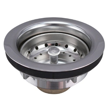 Picture of Plumb Pak PP5435 Plumb Pak Pp5435 Kitchen Basket Strainer, Stainless Steel (EA)