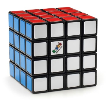 Picture of SPIN MASTER 6064551 Rubik’s Cube, The Official 4x4 Rubik's Cube, Problem-Solving Brain Teaser, Classic Color-Matching Puzzle, Fidget Toy, Sensory Puzzle for Adults, Teens, Kids, Stocking Stuffers for Ages 8 & Up (EA)