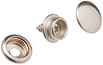 Picture of General Tools Mfg Co In 1268 General Tools 1268 Screw Snap Fastener Refills, 6 Fastener Sets, Brass (EA)