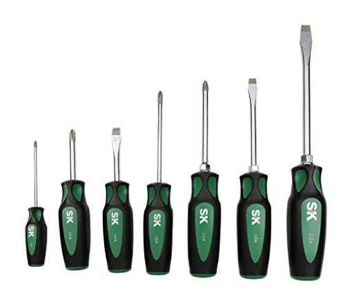 Picture of SK TOOLS USA LLC 20507 SK Professional Tools Phillips/Slotted Screwdriver Set 7 pc. (EA)