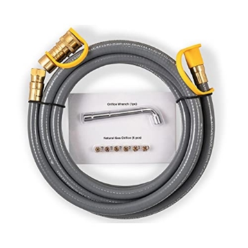 Picture of Blackstone 5249 Blackstone 3/8 in. Dia. x 10 ft. L Brass Quick Connect Natural Gas Conversion Kit - Case Of: 1; (EA)