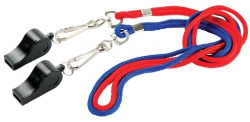 Picture of MACGREGOR 40-16137 Regent MacGregor PVC Sports Whistles, Multi, Small (Pack of 2) (EA)