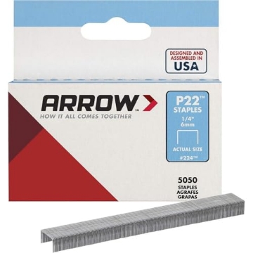 Picture of ARROW FASTENER CO LLC 224 Arrow Fastener 224 1/4 P22 Staples (EA)