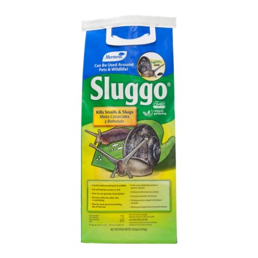 Picture of Monterey Mills LG 6510 Monterey Sluggo Snail & Slug Killer, OMRI Listed for Organic Gardening - 10 LBS (EA)