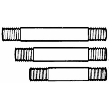 Picture of B K Mueller 20920 Southland Pipe Nipple 20920 Short Lengths Of Pipe, Black (EA)