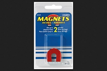 Picture of Magnet Source 07279 Master Magnetics #07279 RED Horseshoe Magnet (EA)