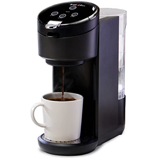 Picture of INSTANT 140-6012-01 Instant Solo Single Serve Coffee Maker, From the Makers of Pot, K-Cup Pod Compatible Brewer, Includes Reusable & Bold Setting, Brew 8 to 12oz., 40oz. Water Reservoir, Black (EA)