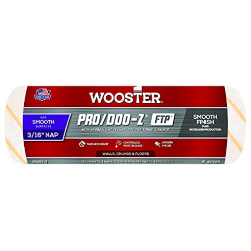 Picture of WOOSTER RR665-9 Wooster Brush RR665-9 Inch Pro Doo Z FTP Roller Cover, 3/16-Inch Nap (EA)