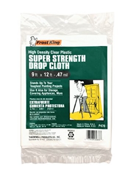 Picture of FROST CUTLERY CO P470 Frost King P470 Super Strength High Density Drop Cloth, White (EA)