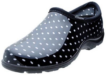 Picture of Sloggers 5113BP10 Sloggers Women's Garden/Rain Shoes 10 US Black Polka Dot (EA)
