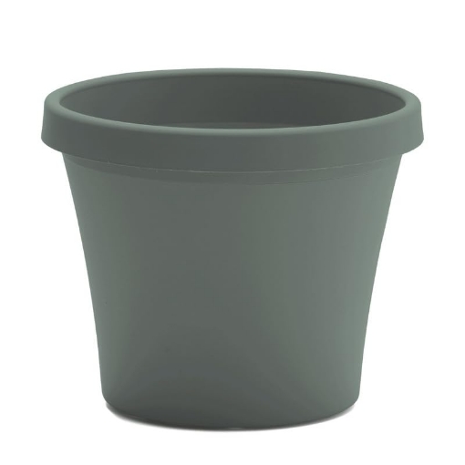 Picture of Bloem, Lcc. TR0441 Bloem Terra 4" Diameter Round Basil Resin Planter Pot with Pre-Drilled Drainage Holes for Indoor and Outdoor Gardening (EA)