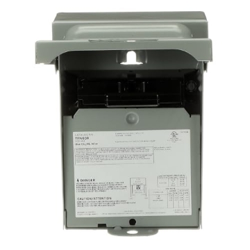 Picture of GE - INDUSTRIAL SYSTEMS U065PP ABB TFN60RCP • Weatherproof Non-Fused AC Disconnect Switch • AC Disconnect 60A 240V • 1 Phase N3R • Horsepower Rated • 10kAIC (EA)