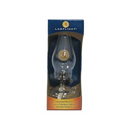 Picture of LAMPLIGHT FARMS 110 Lamplight Chamber Oil Lamp Cotton Wick, Replacement 11", 11" Tall, 5/8" Clear Glass (EA)