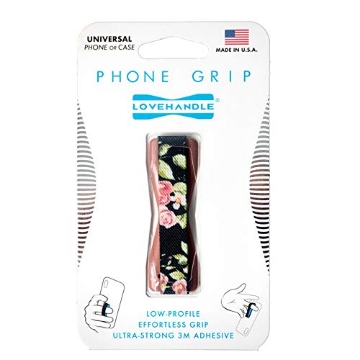 Picture of DMD PRODUCTS LLC L-028-18 LOVEHANDLE Phone Grip Vintage Rose Multicolored with dominant Rose/Pink for Cell Phones (EA)