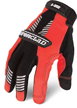Picture of IRONCLAD IVO2-03-M Ironclad IVO2-03-M I-Viz Reflective Orange 2 Glove, Medium, 1-Pack (EA)