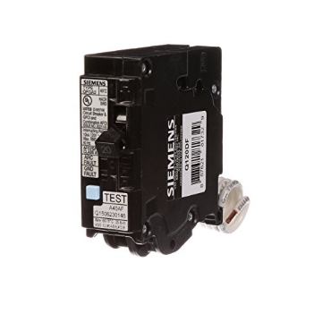 Picture of Siemens Q120DF SIEMENS Q120DF 20-Amp Afci/Gfci Dual Function Circuit Breaker, Plug-in Load Center Style (EA)