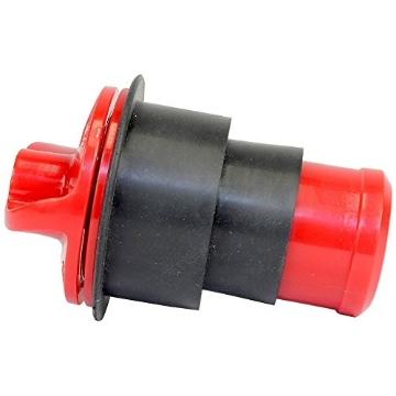 Picture of DANCO INC 10839 DANCO PlugAll Mechanical Test, Seal & Cleanout Pipe Plug | For Drains & Clean-outs | Fits 1-1/2 inch and 2 inch pipes | DWV Testing (10839),Red (EA)