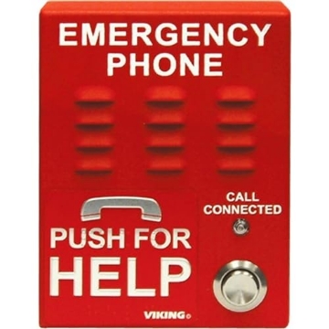 Picture of Viking VK-E-1600-IP-EWP VOIP Emergency Phone with Dialer and Annoucer, Weather Protection (EA)