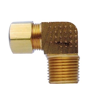 Picture of ACE TRADING - ZW 6JC121010711027 Homeplus+ 6jc121010711027 90 Degree Elbow, Brass (Pack of 5) (PK-5-EA)