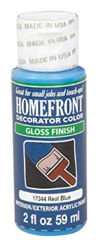 Picture of HOMEFRONT 17344 Homefront Gloss Real Blue Hobby Paint 2 oz. (PK-3-EA)