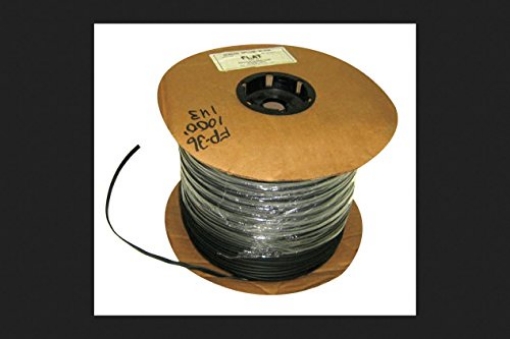 Picture of FOUR POINTS INC 4016R SPLINE FLAT BLACK 1000' ROLL OR REEL OF 10001,000 (EA)