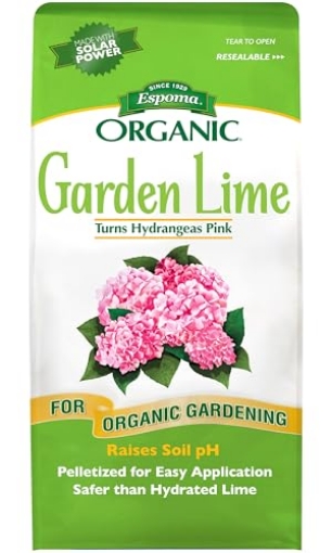 Picture of Espoma Company - Naturals GL5 Espoma Organic Garden Lime; Raises Soil pH and Helps Turn Hydrangeas Pink! Contains pelletized dolomitic Lime and can be Used for Organic Gardening; 5 lb. Bag (EA)