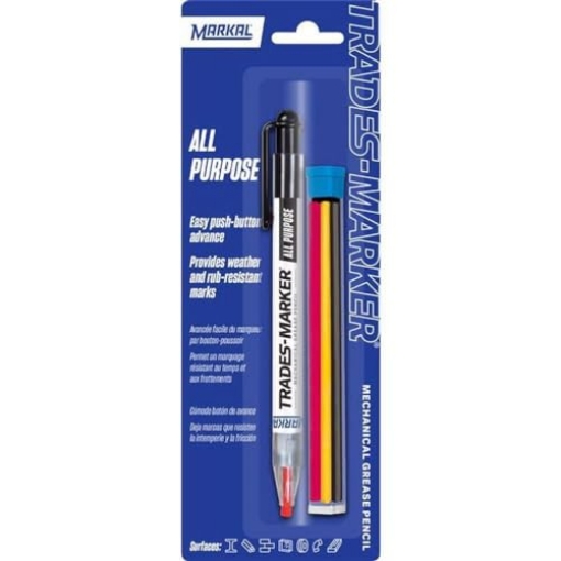 Picture of MARKAL 96136 Markal Trades Marker Assorted Medium Tip Markers 4 pk (PK-6-EA)