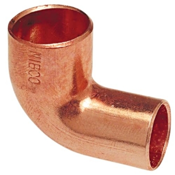 Picture of NIBCO INC W01555D NIBCO 607-2 2 Ftg x C 90 Fitting Elbow Wrot (EA)