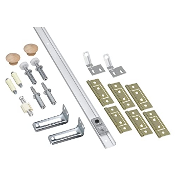 Picture of National/Spectrum Brands N343-749 National Hardware N343-749 391D Folding Door Hardware Set in White,72 Inch (EA)