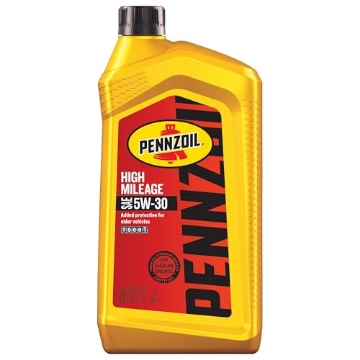 Picture of PENNZOIL 550022838 Pennzoil High Mileage 5W-30 Motor Oil, 1 Quart (PK-6-EA)