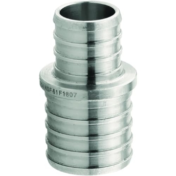 Picture of BOSHART INDUSTRIES PE-PS-C1007 1" x 3/4" PEX Coupling - Stainless Steel (EA)