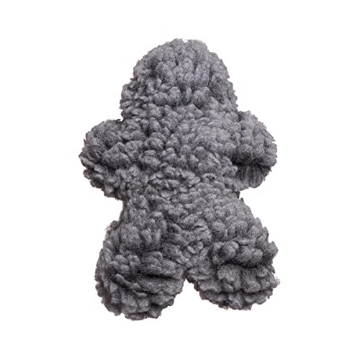 Picture of HUGGLE GROUP LLC 40226 HuggleHounds Plush Dog Toy - Fuzzy Dog Toy, Plush, Soft Fleece, Interactive, Durable, For Small and Large Breeds, Puppy Toy - HuggleFleece Man, Grey (EA)