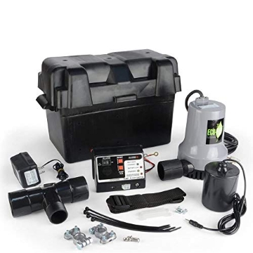 Picture of Eco Flo EBBS ECO-FLO Products EBBS Emergency Battery Backup Sump Pump System, 1/4 HP, 2,700 GPH (EA)