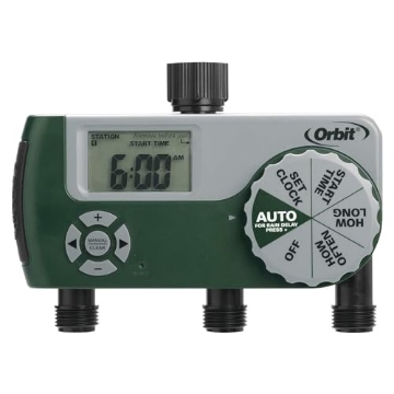 Picture of ORBIT IRRIGATION PRODUCTS INC 56082 Orbit 56082 3-Outlet Programmable Digital Hose Watering Timer (EA)