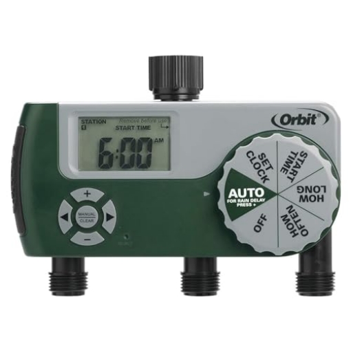 Picture of ORBIT IRRIGATION PRODUCTS INC 56082 Orbit 56082 3-Outlet Programmable Digital Hose Watering Timer (EA)