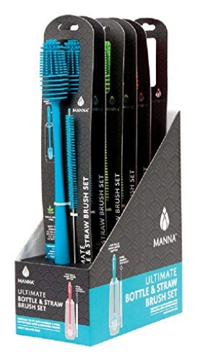 Picture of Manna Pro-Max-E-Glo Rice AC20639 Manna 2 in. W Polypropylene Bottle Brush (PK-6-EA)