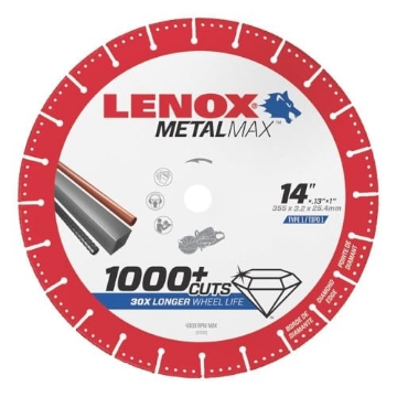 Picture of Lenox Tools 1972932 Lenox Metalmax 14 Inch Segmented Rim Diamond Edge Cutoff Wheel for Metal (EA)