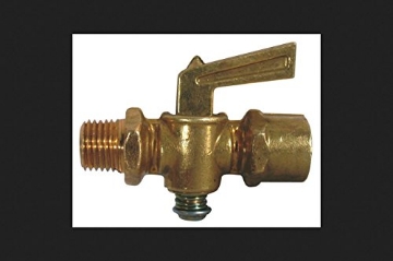 Picture of JMF COMPANY 4179099 JMF Pipe Valve 1/8" FPT X 1/8" Mpt Steel Bulk 30 Psi (EA)